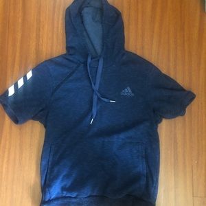 Adidas shirt sleeve hoodie
